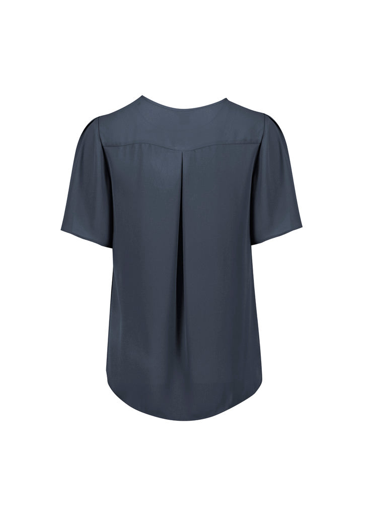 RB261LS - Biz Corporates - Vienna Womens Short Sleeve Blouse