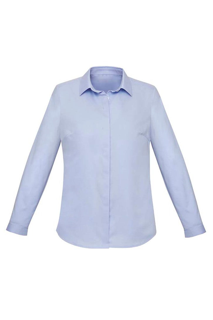 RS968LL - Biz Corporates - Womens Charlie Long Sleeve Shirt | Blue Chambray