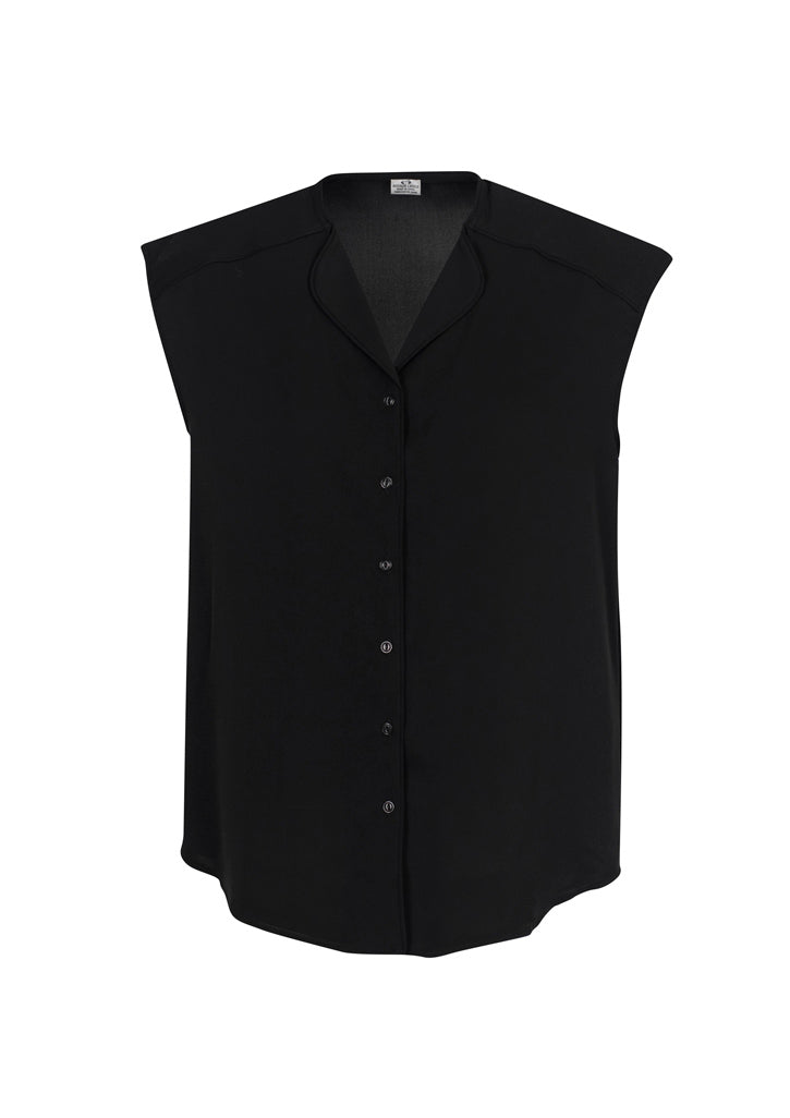 S013LS - Biz Collection - Womens Lily Blouse | Black
