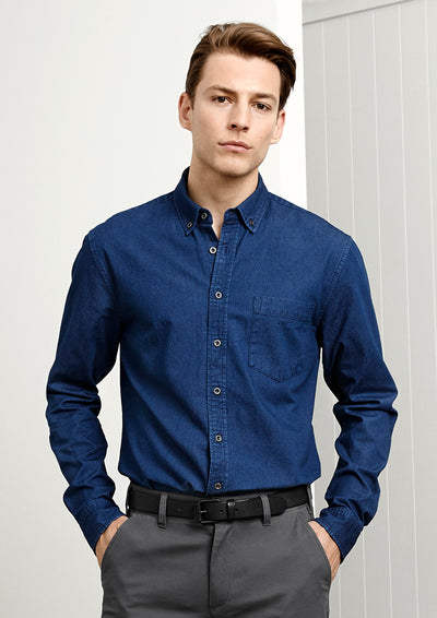 S017ML - Biz Collection - Mens Indie Long Sleeve Shirt