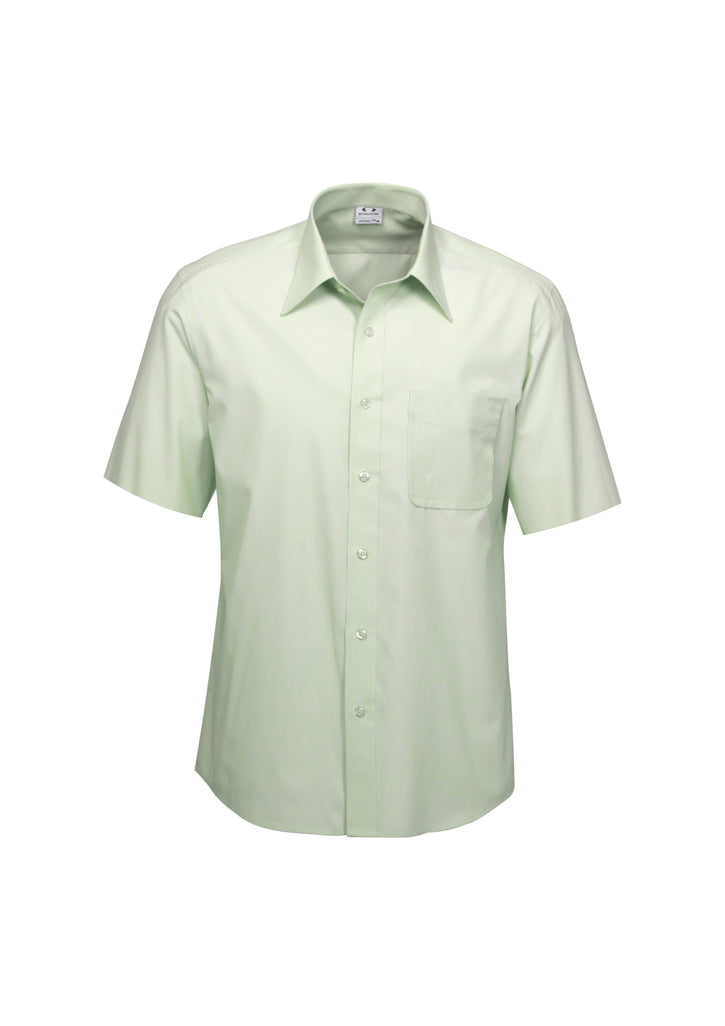 S251MS - Biz Collection - Mens Ambassador Short Sleeve Shirt | Green