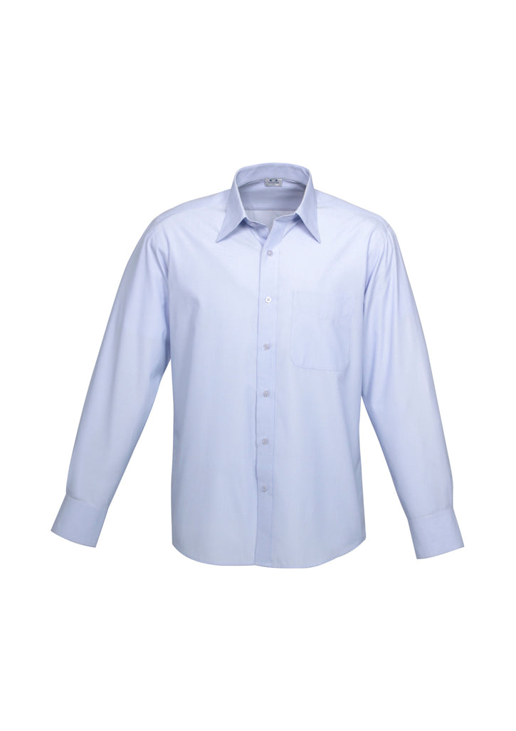 S29510 - Biz Collection - Mens Ambassador Long Sleeve Shirt | Blue