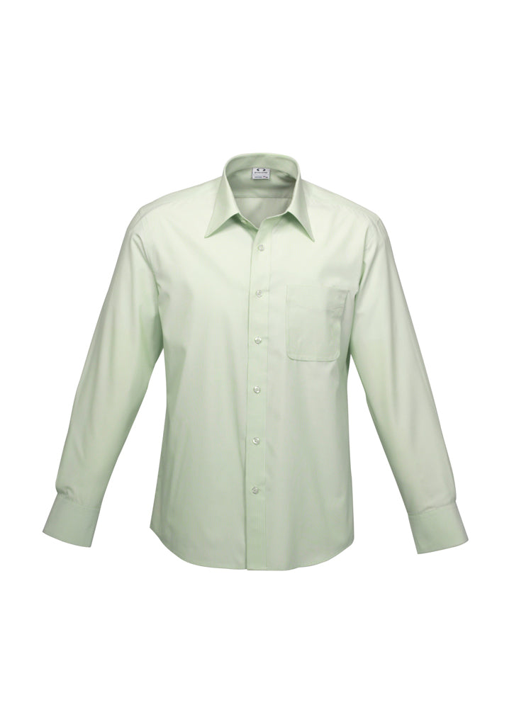 S29510 - Biz Collection - Mens Ambassador Long Sleeve Shirt | Green