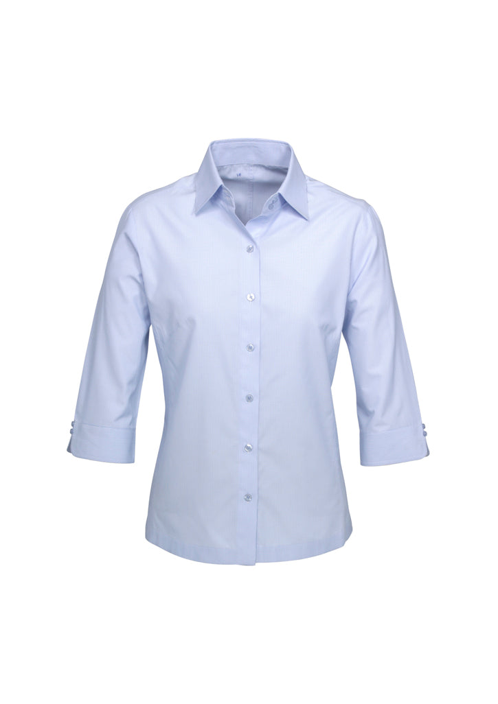 S29521 - Biz Collection - Womens Ambassador 3/4 Sleeve Shirt | Blue