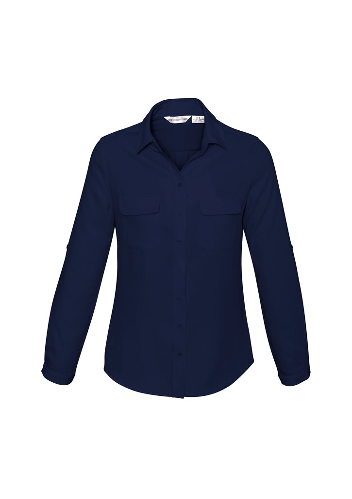 S626LL - Biz Collection - Womens Madison Long Sleeve Shirt | Midnight Blue