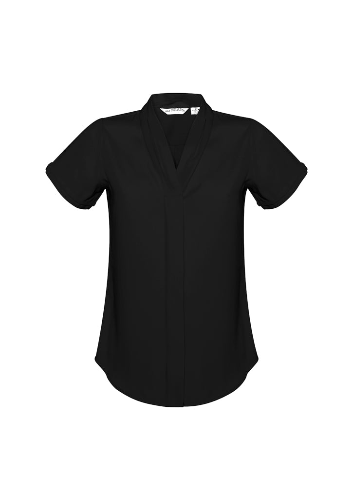 S628LS - Biz Collection - Womens Madison Short Sleeve Shirt | Black
