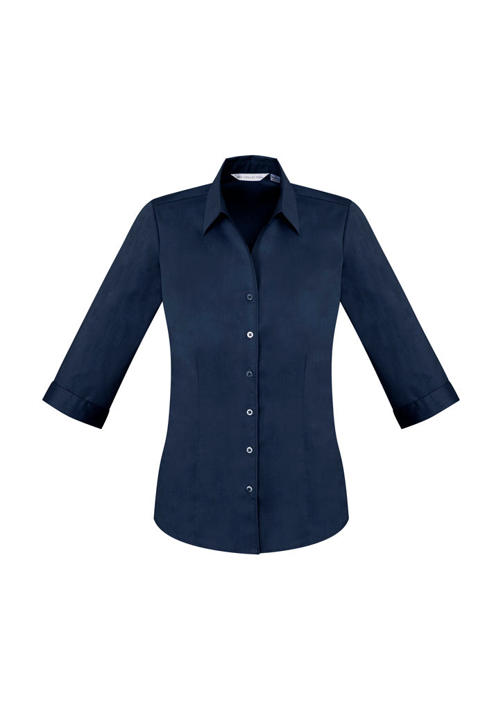 S770LT - Biz Collection - Womens Monaco 3/4 Sleeve Shirt | Ink