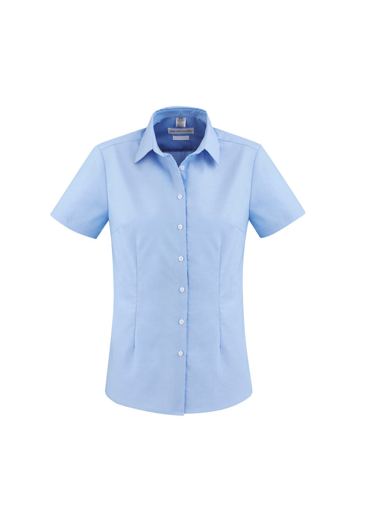 S912LS - Biz Collection - Womens Regent Short Sleeve Shirt | Blue