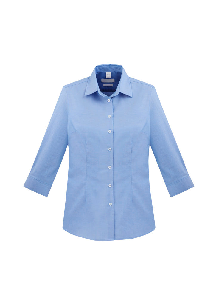 S912LT - Biz Collection - Womens Regent 3/4 Sleeve Shirt | Blue