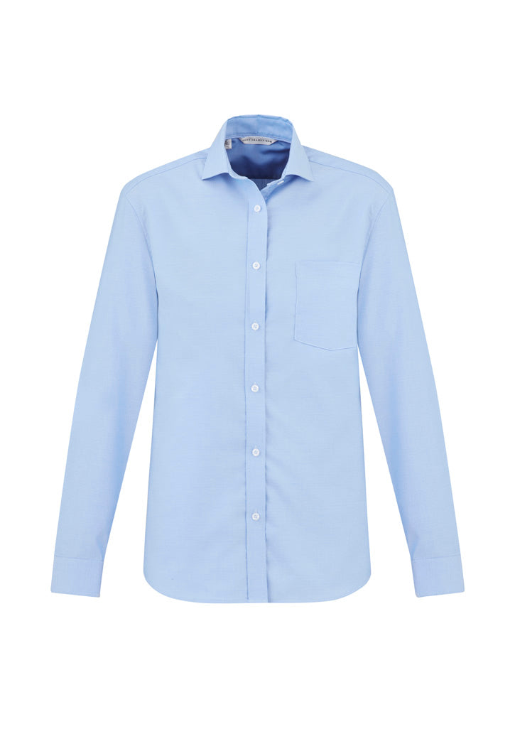 S912ML - Biz Collection - Mens Regent Long Sleeve Shirt | Blue