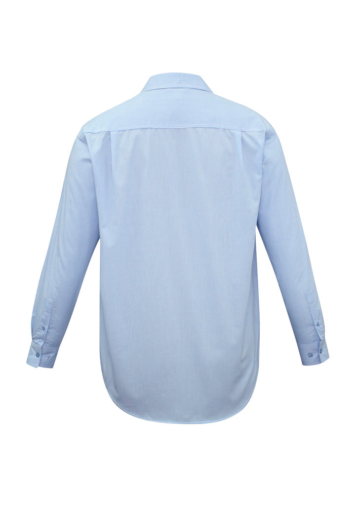 SH816 - Biz Collection - Mens Micro Check Long Sleeve Shirt