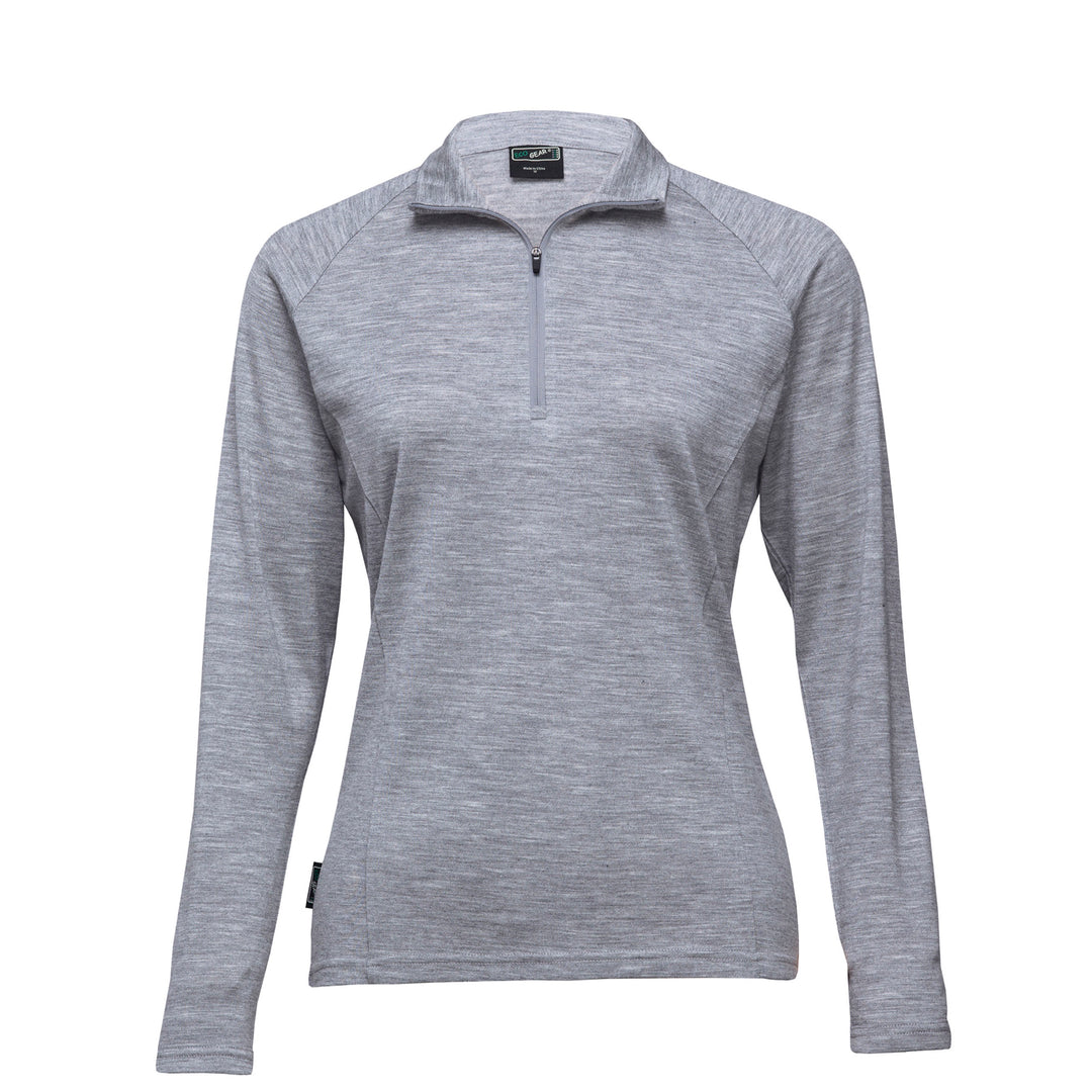 WEGMZ - Eco Gear - Ladies Merino zip Pullover