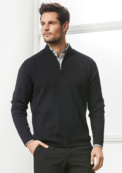 WP10310 - Biz Collection - Mens 80/20 Wool-Rich Pullover