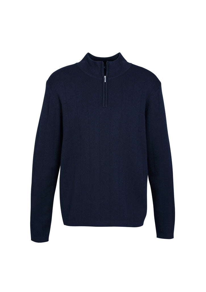 WP10310 - Biz Collection - Mens 80/20 Wool-Rich Pullover | Navy
