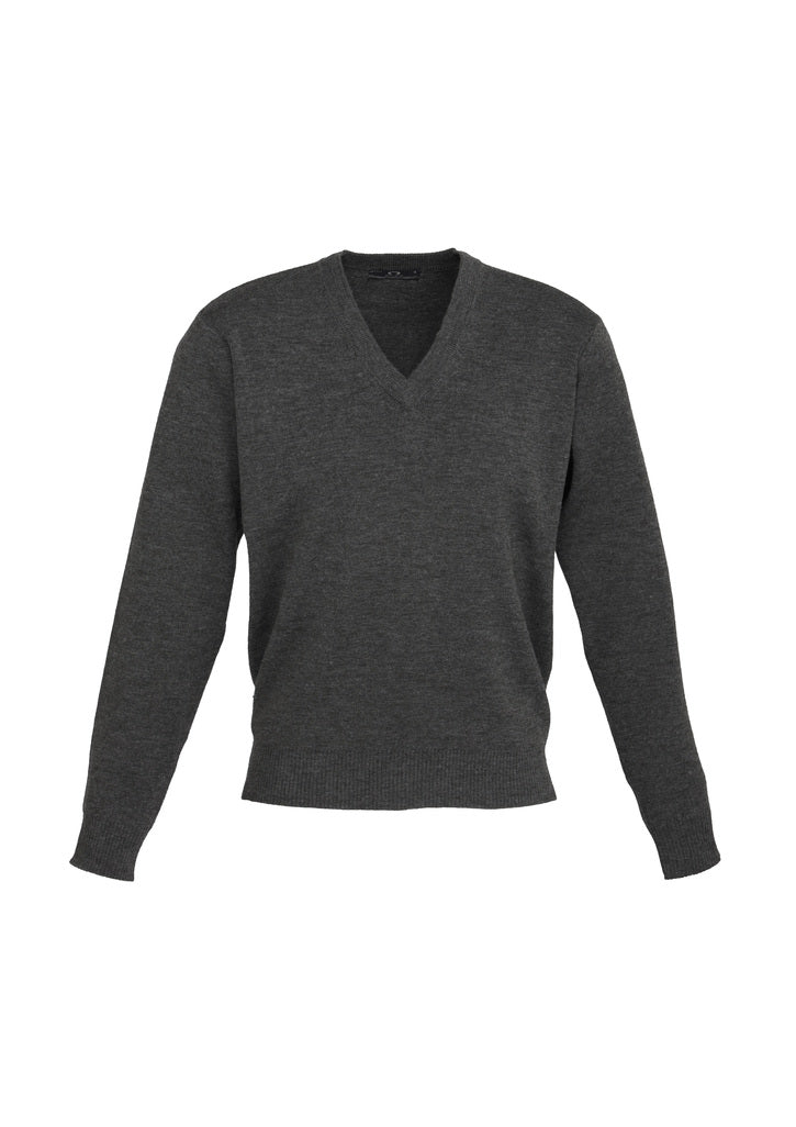 WP6008 - Biz Collection - Mens Woolmix Pullover | Charcoal