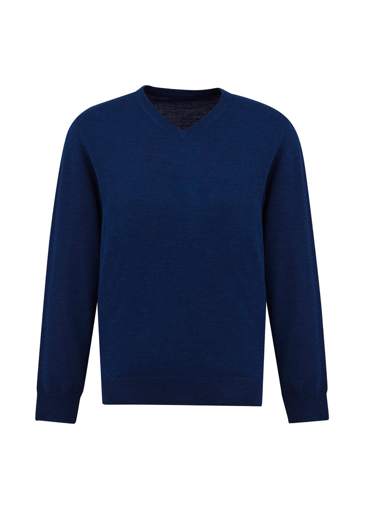 WP916M - Biz Collection - Mens Roma Knit Pullover | French Blue