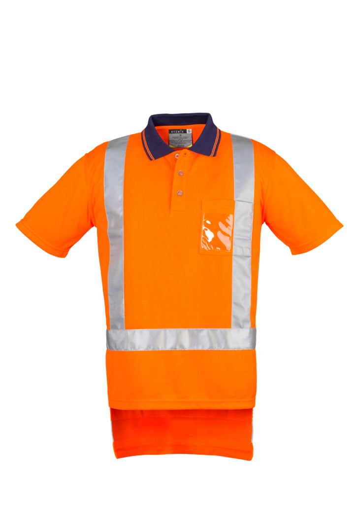 ZH243 - Syzmik - Mens TTMC-W17 Short Sleeve Polo | TTMC-W Orange