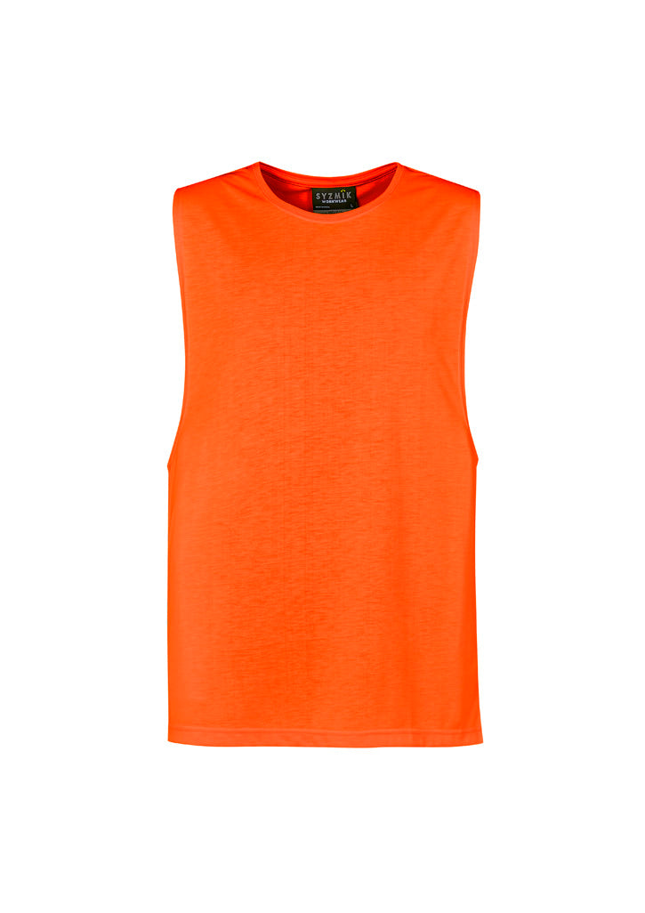 ZH297 - Syzmik - Hi Vis Sleeveless T-shirt | Orange