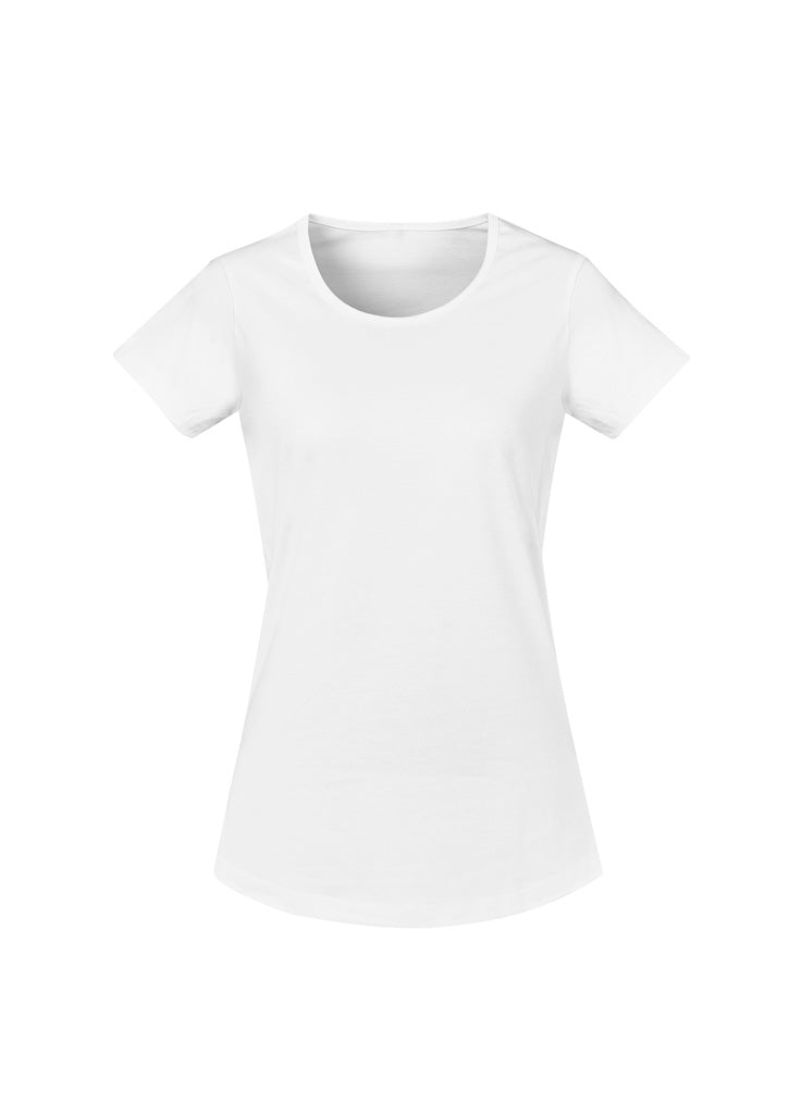 ZH735 - Syzmik - Womens Streetworx Tee Shirt | White