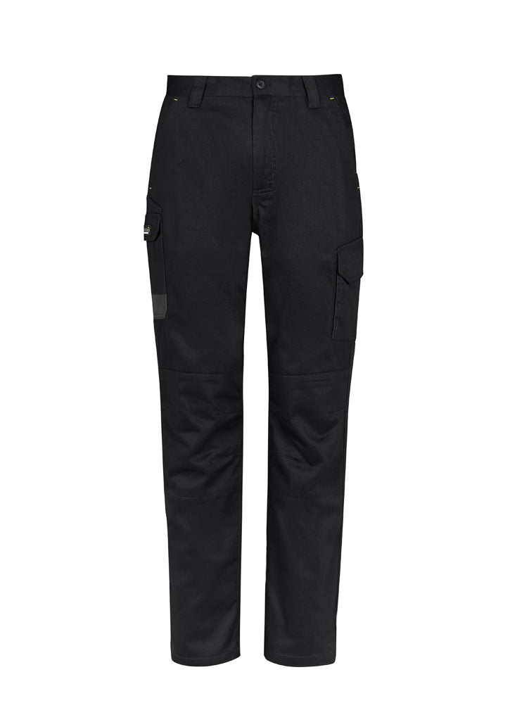 ZP145S - Syzmik - Mens Summer Cargo Pant (Stout) | Black