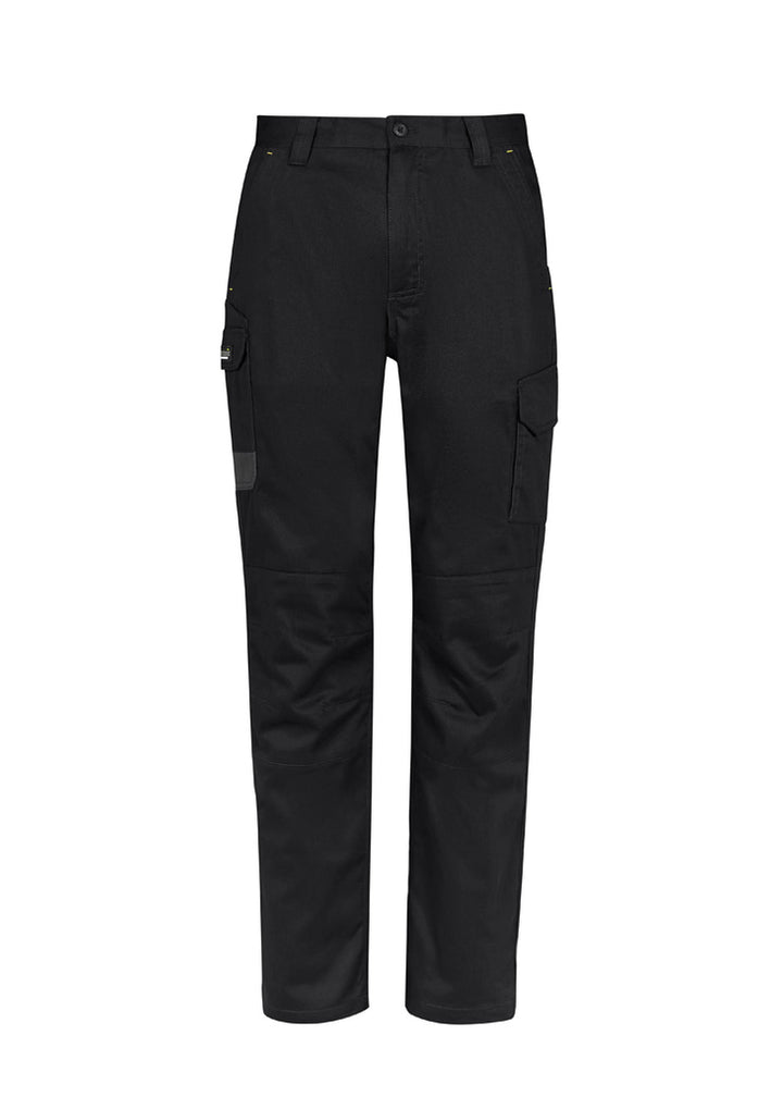 ZP145S - Syzmik - Mens Summer Cargo Pant (Stout) | Black
