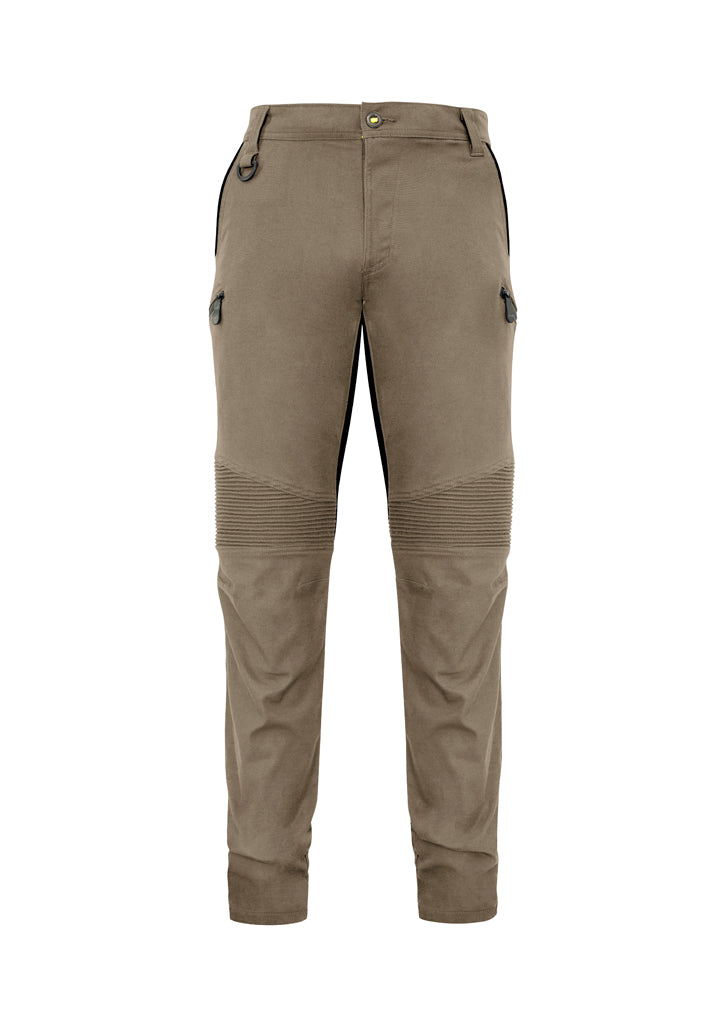 ZP320 - Syzmik - Mens Streetworx Stretch Pant Non-Cuffed | Khaki