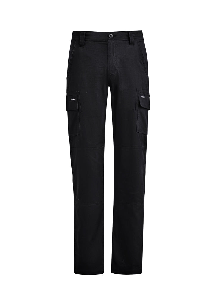 ZP505 - Syzmik - Mens Lightweight Drill Cargo Pant | Black