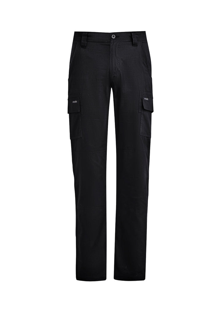 ZP505 - Syzmik - Mens Lightweight Drill Cargo Pant | Black