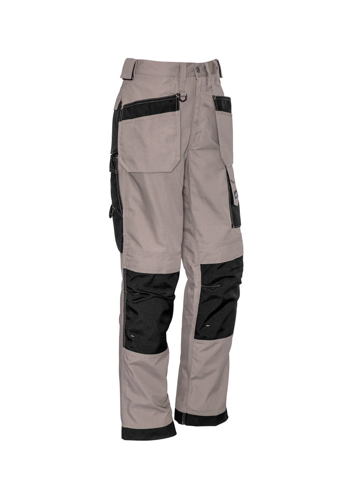 ZP509 - Syzmik - Mens Ultralite Multi-Pocket Pant | Khaki/Black
