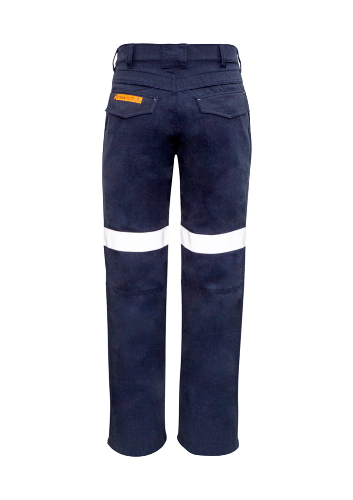 ZP523 - Syzmik - Mens Orange Flame Traditional Style Taped Work Pant