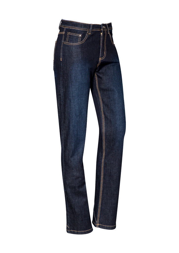 ZP707 - Syzmik - Womens Stretch Denim Work Jeans | Blue Denim
