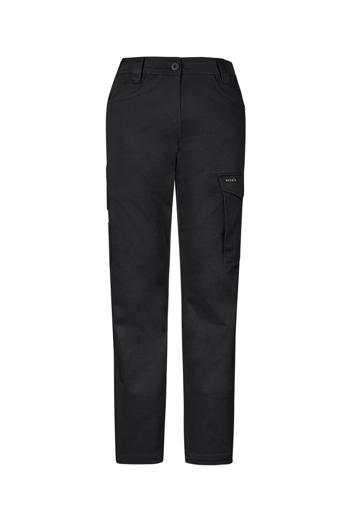 ZP730 - Syzmik - Women's Essential Basic Stretch Cargo Pant | Black