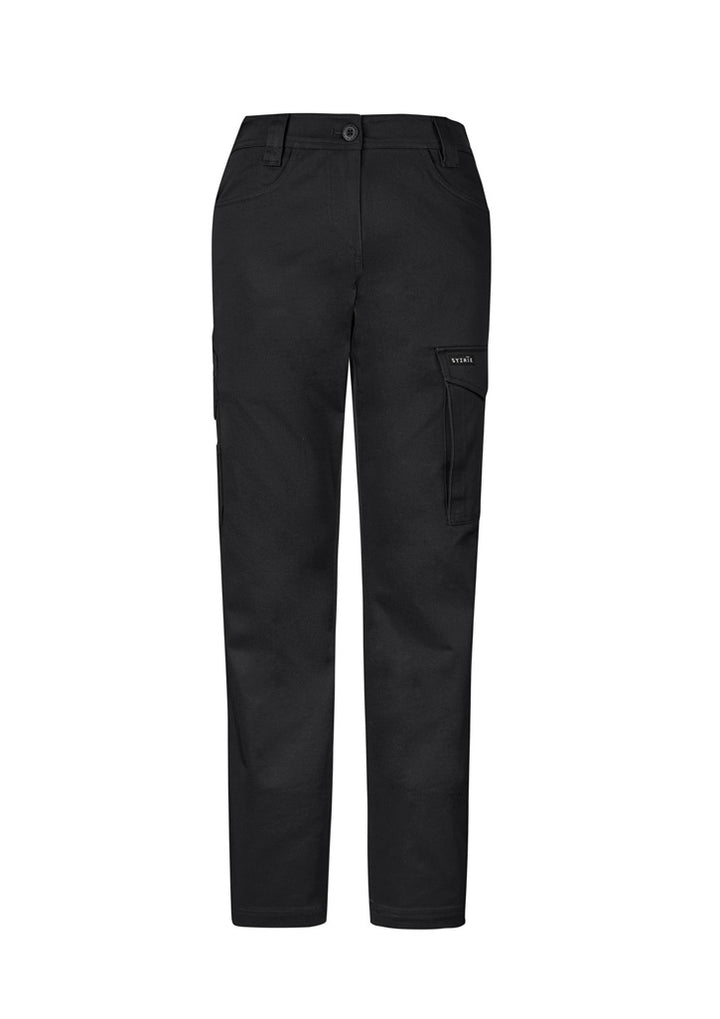 ZP730 - Syzmik - Women's Essential Basic Stretch Cargo Pant | Black
