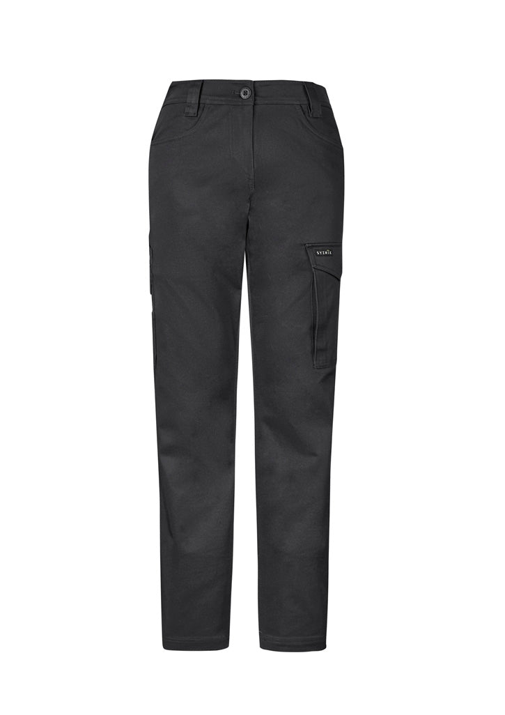 ZP730 - Syzmik - Women's Essential Basic Stretch Cargo Pant | Charcoal