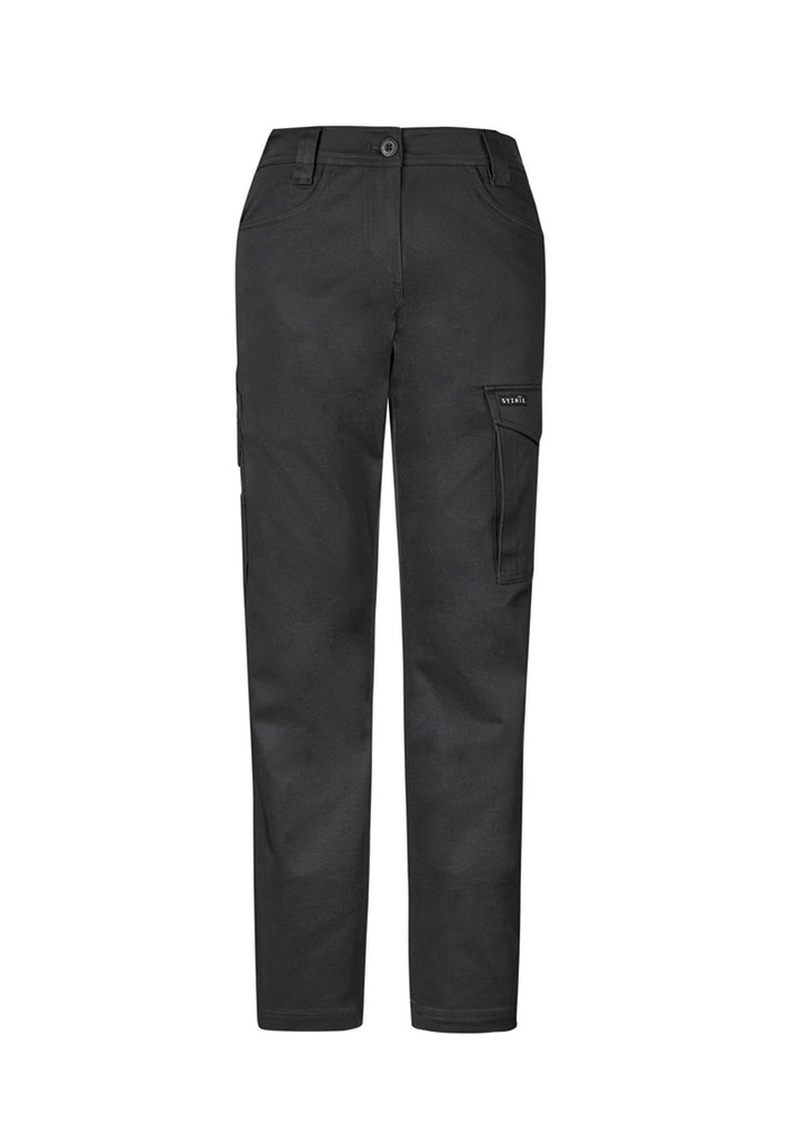 ZP730 - Syzmik - Women's Essential Basic Stretch Cargo Pant | Charcoal
