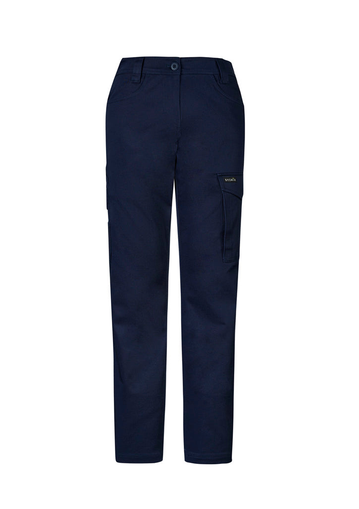 ZP730 - Syzmik - Women's Essential Basic Stretch Cargo Pant | Navy