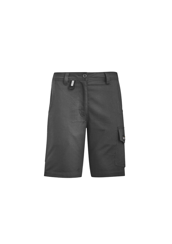 ZS704 - Syzmik - Women's Rugged Cooling Vented Short | Charcoal