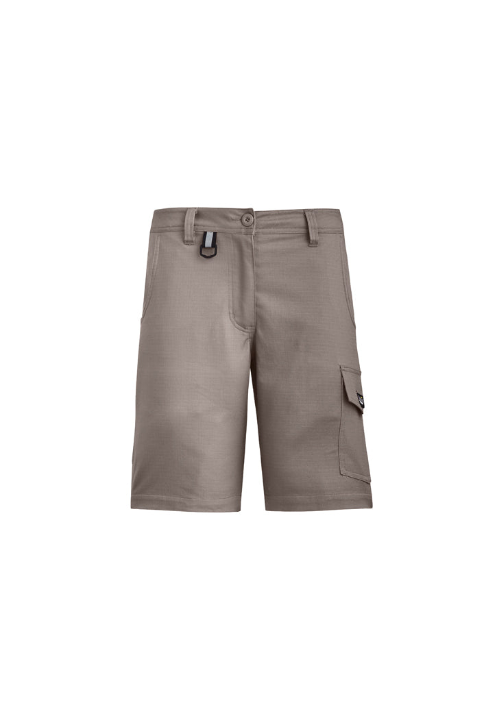 ZS704 - Syzmik - Women's Rugged Cooling Vented Short | Khaki