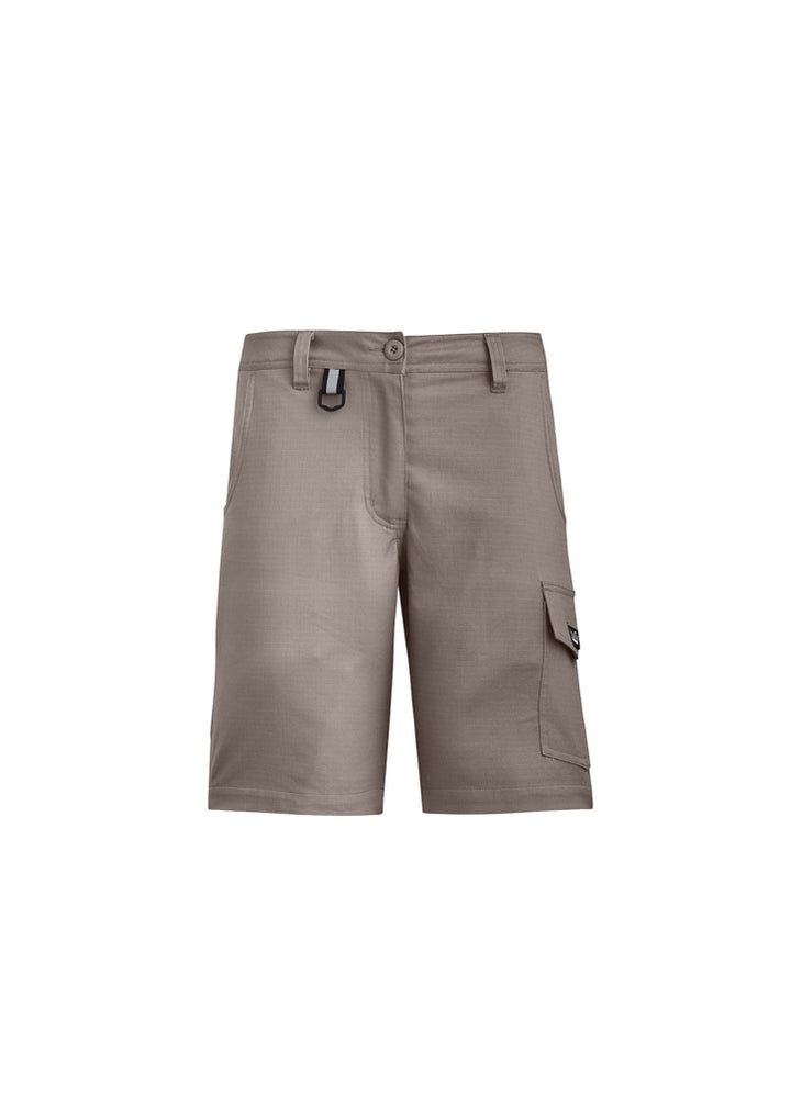 ZS704 - Syzmik - Women's Rugged Cooling Vented Short | Khaki