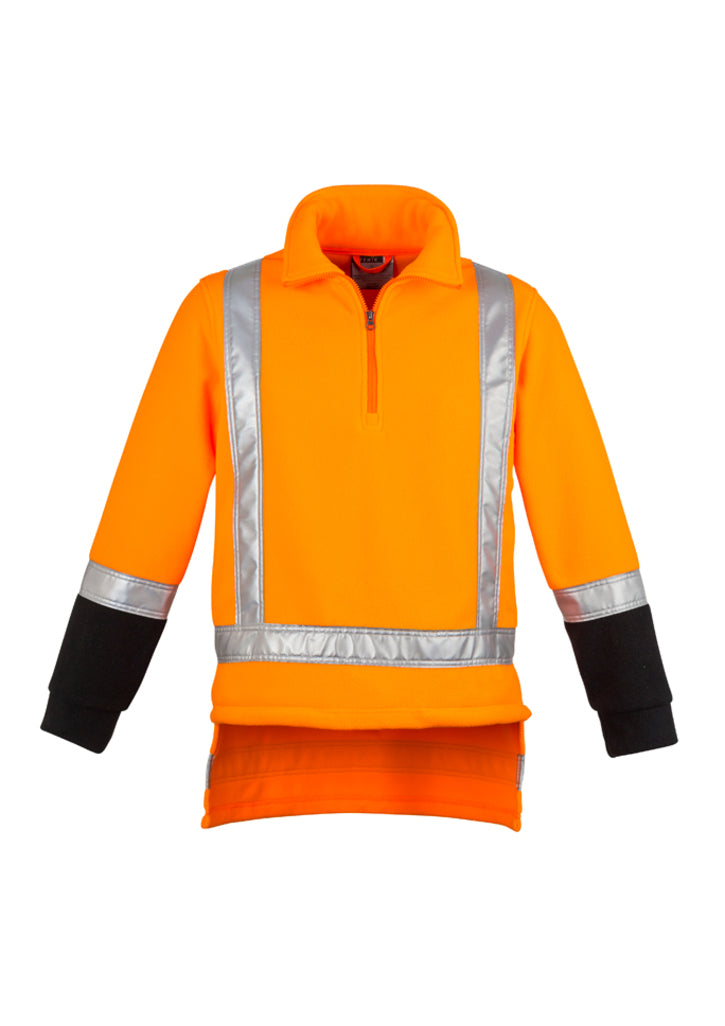 ZT463 - Syzmik - Men's TTMC-W17 Polar Fleece 1/4 Zip - 390gsm - (Day/Night) | TTMC-W Orange