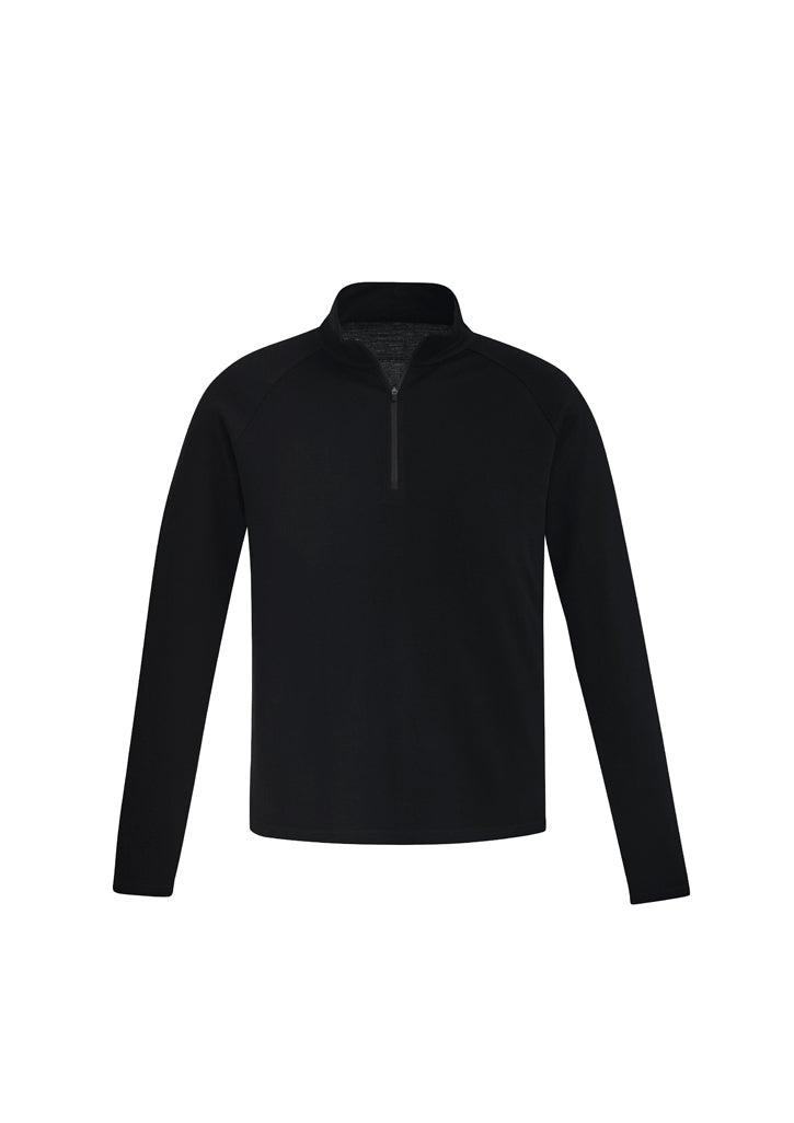 ZT766 - Syzmik - Mens Merino Wool Mid-Layer Pullover | Black