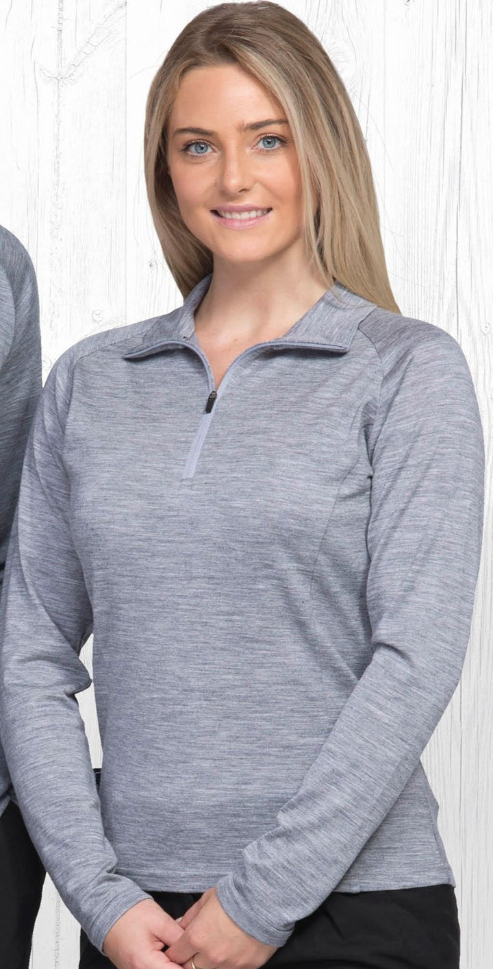 WEGMZ - Eco Gear - Ladies Merino zip Pullover