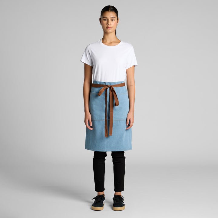 1085 - AS Colour - Denim Half Apron