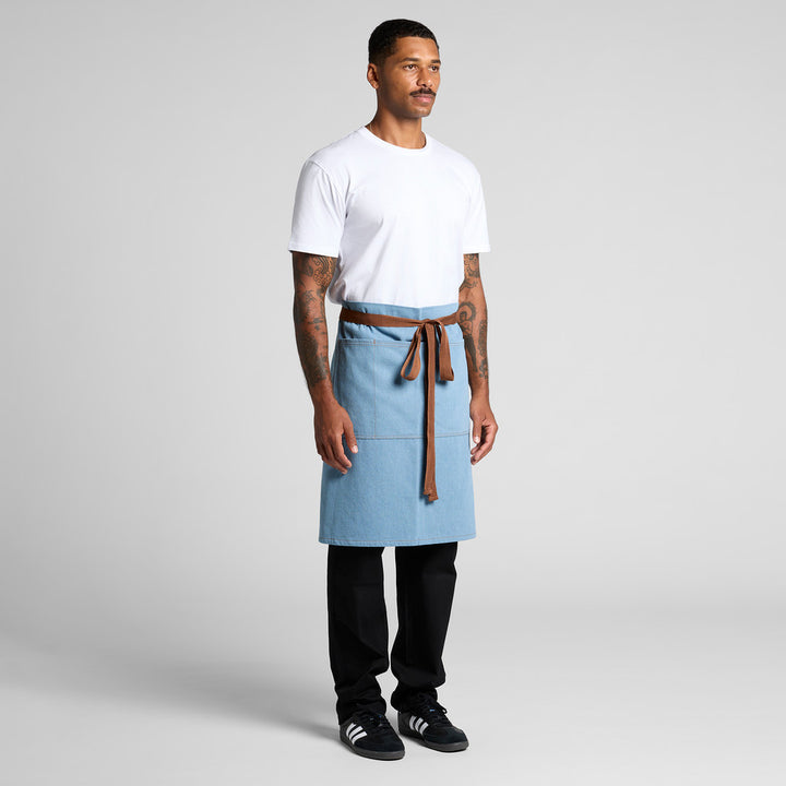 1085 - AS Colour - Denim Half Apron