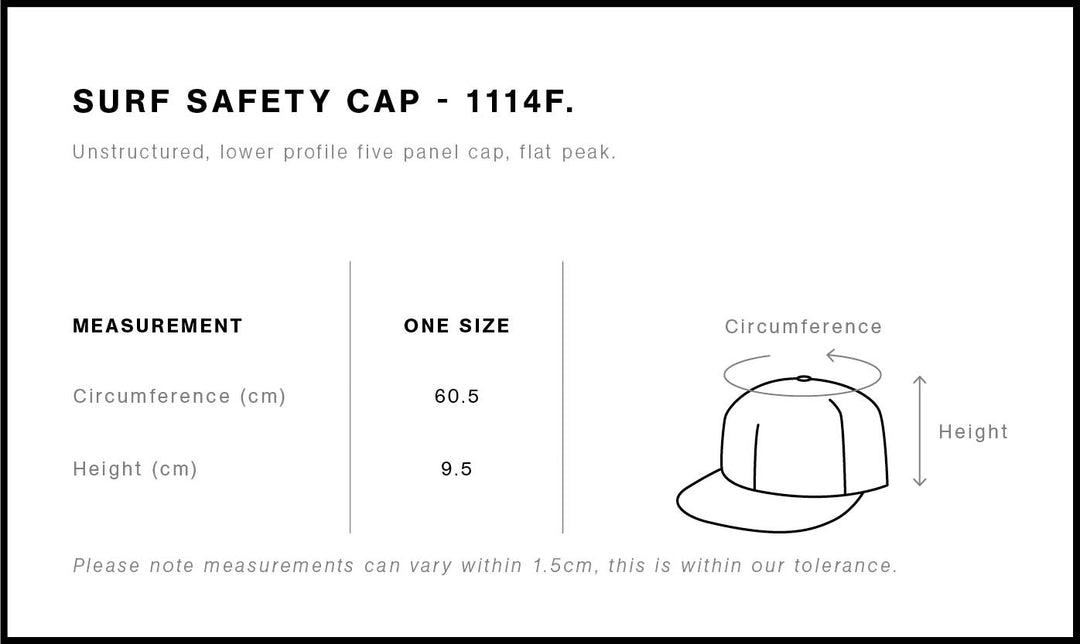 1114F - AS Colour - Surf Safety Cap