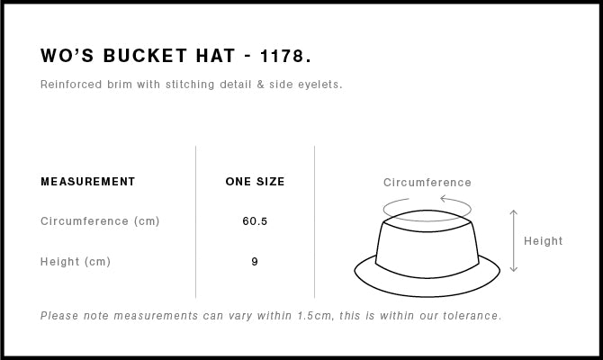 1178 - AS Colour - Women's Bucket Hat