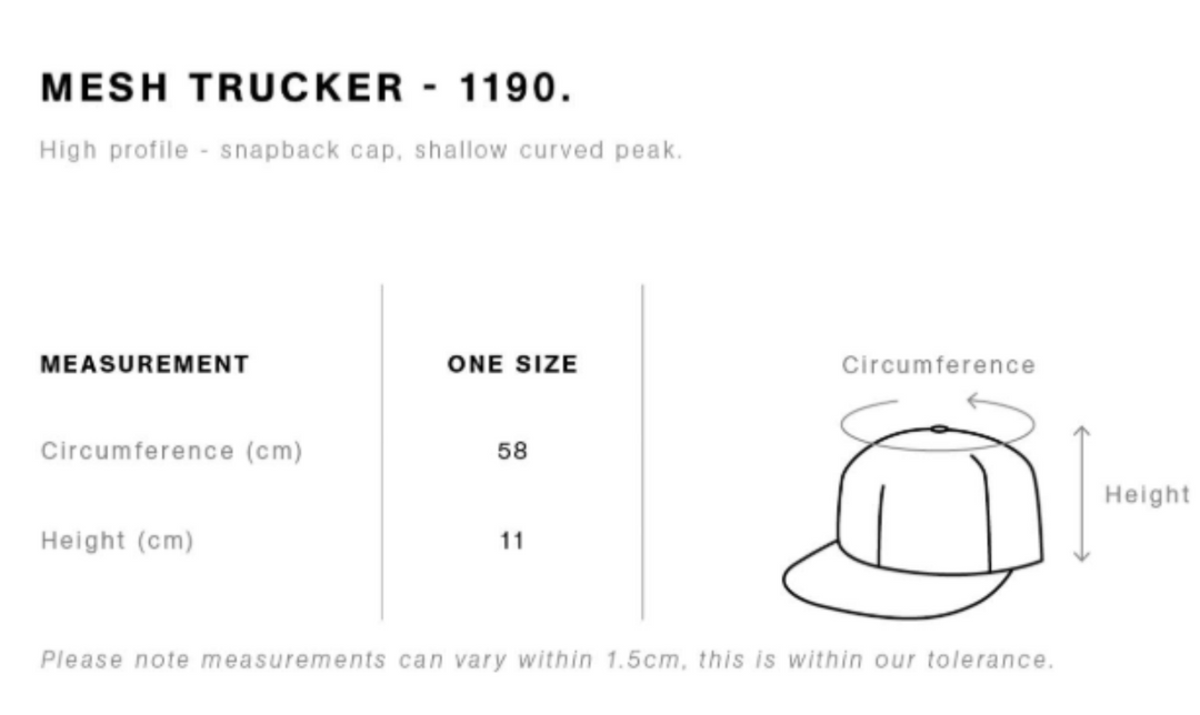 1190 - AS Colour - Mesh Trucker Cap