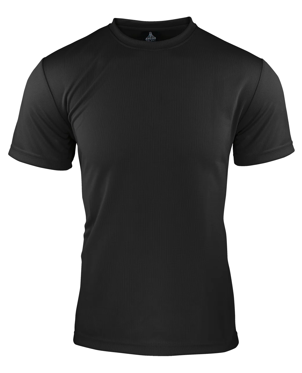 1207 - Aussie Pacific - Botany Polyester Tee - Black