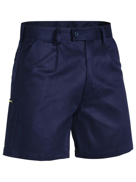 BSH1007 - Bisley - Cotton Drill Work Short Navy