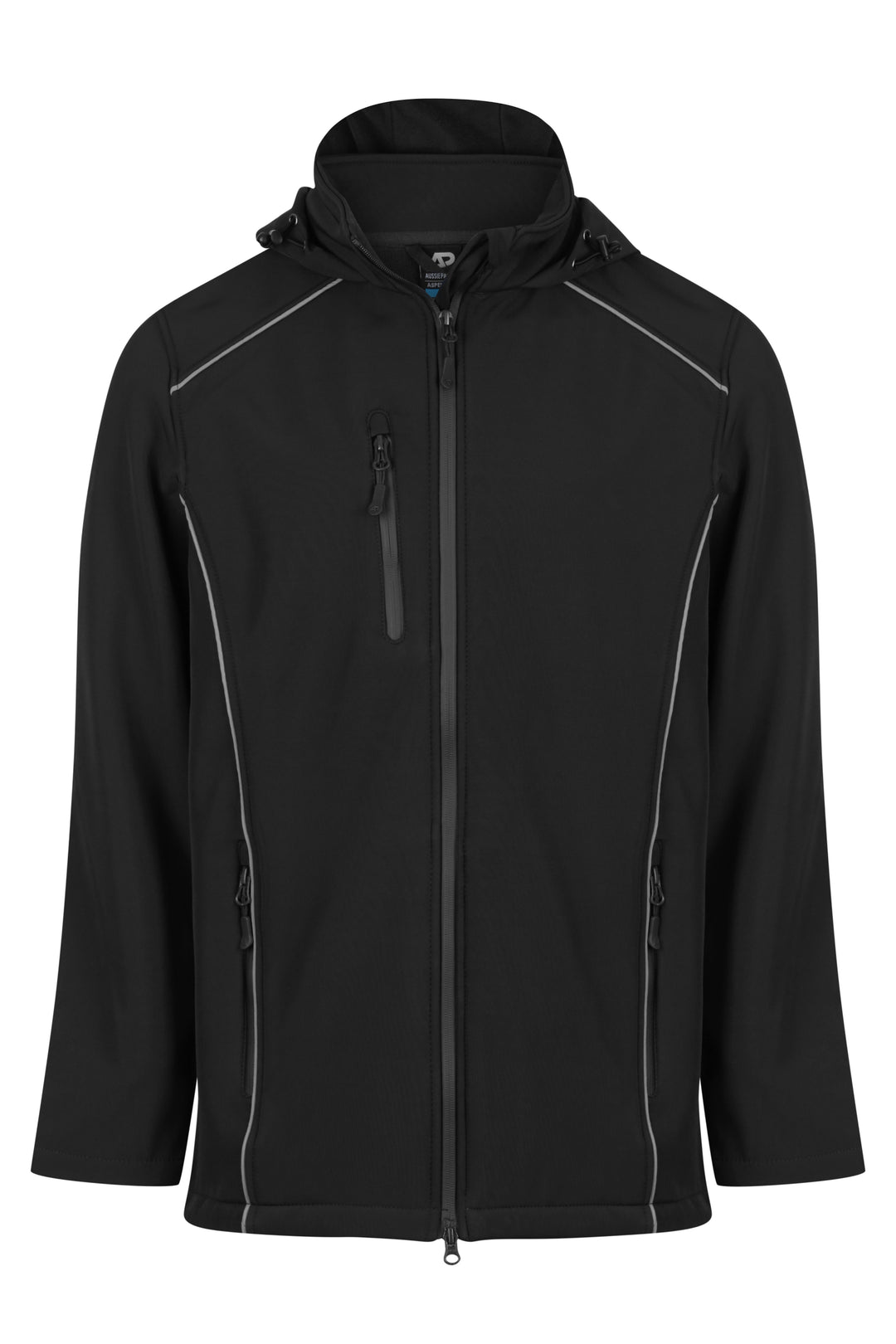 1531 - Aussie Pacific - Aspen Men's Jacket Softshell - Black